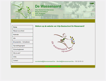 Tablet Screenshot of dewassenaard.be